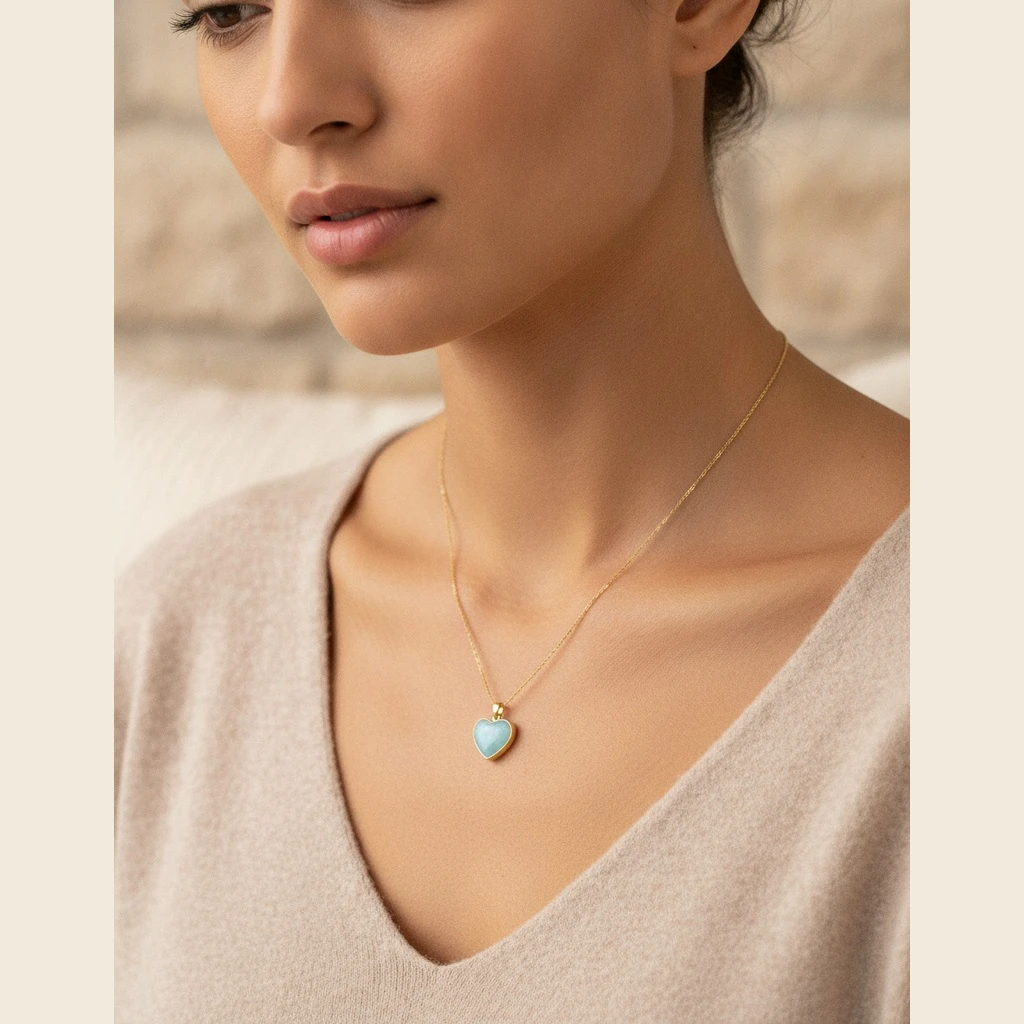 Heartstone Necklace