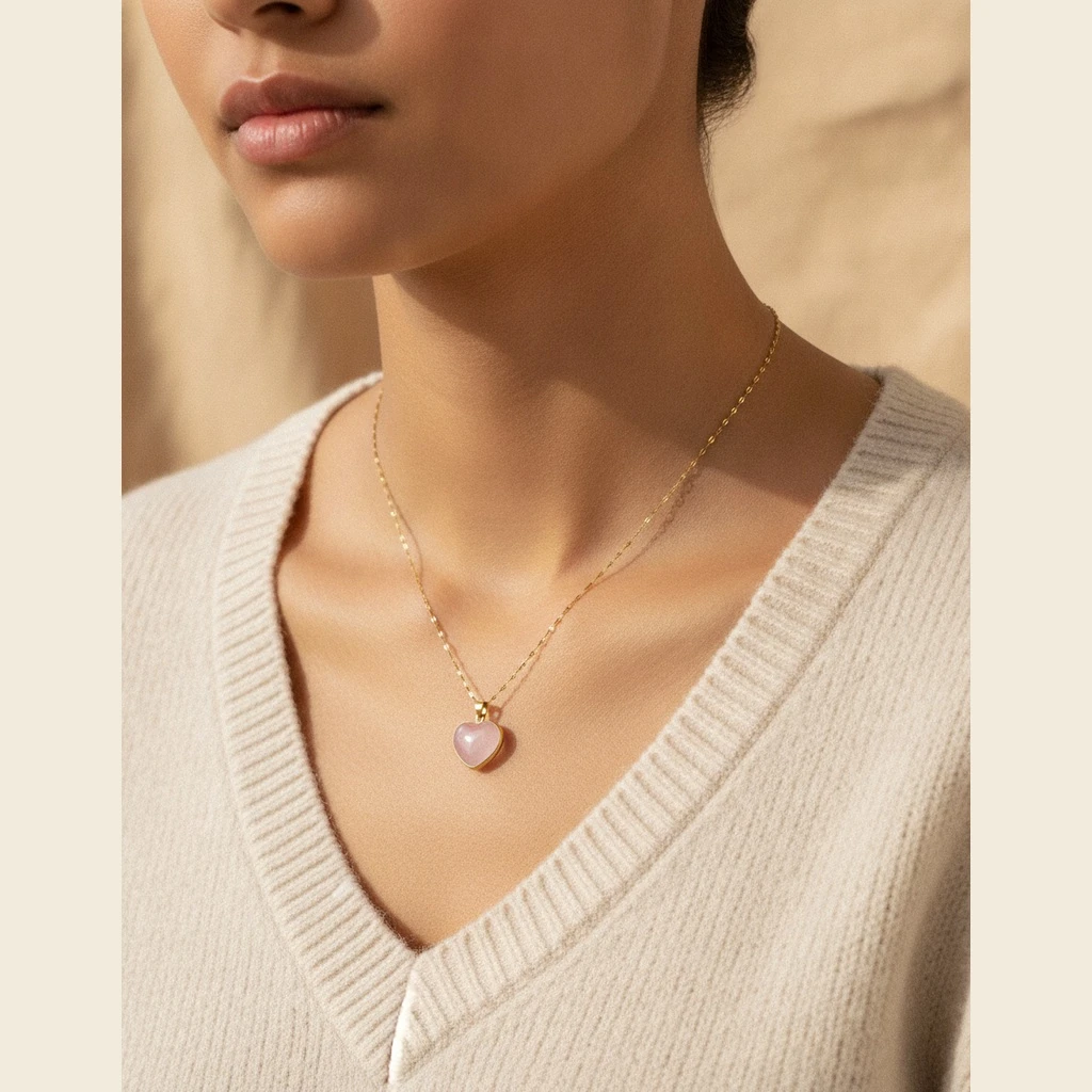 Heartstone Necklace