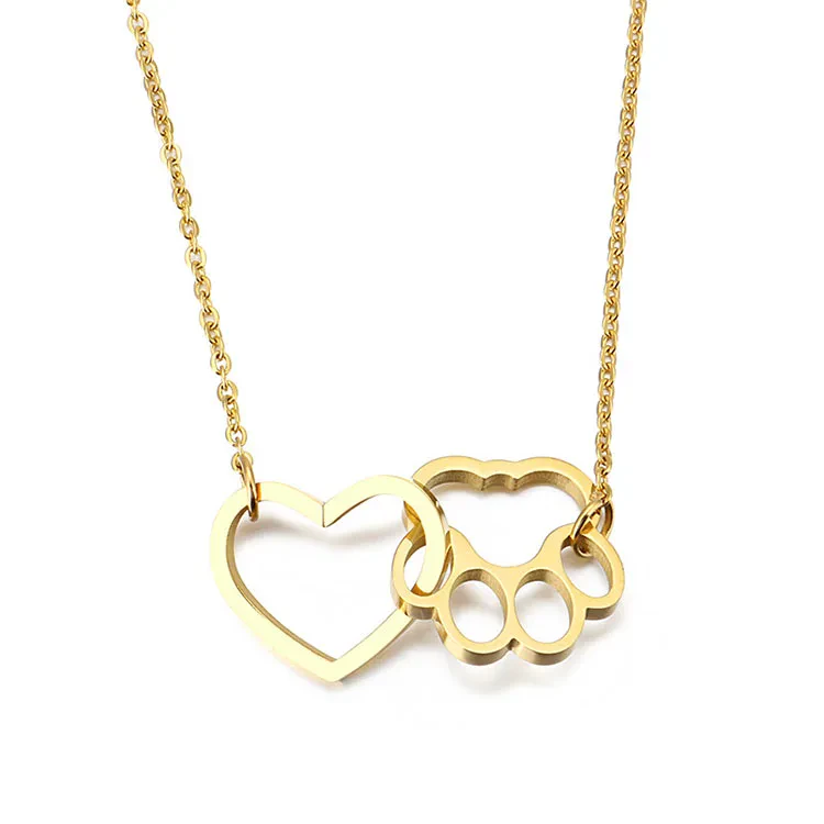Pawprint Promise Jewelry - Gold