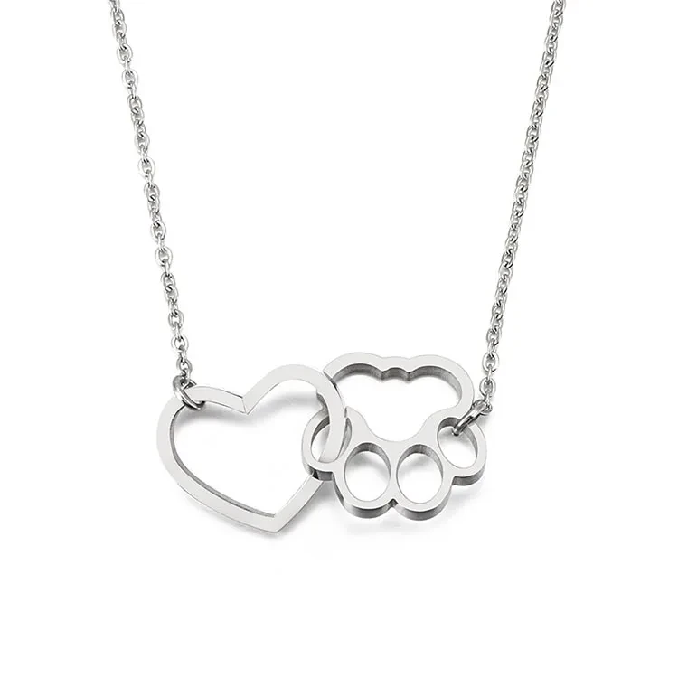Pawprint Promise Jewelry - Silver