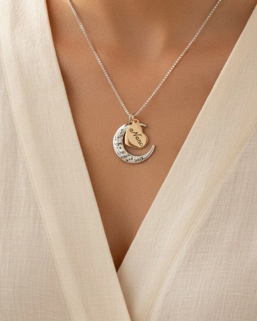 Family Moonheart Necklace