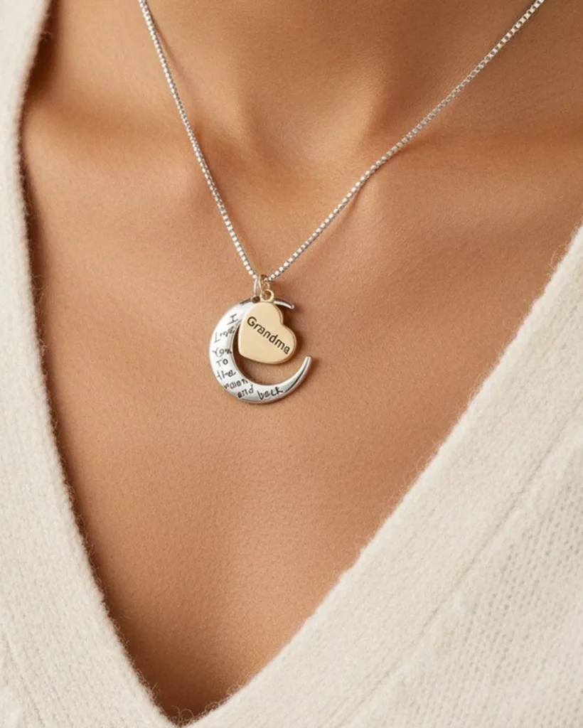 Family Moonheart Necklace