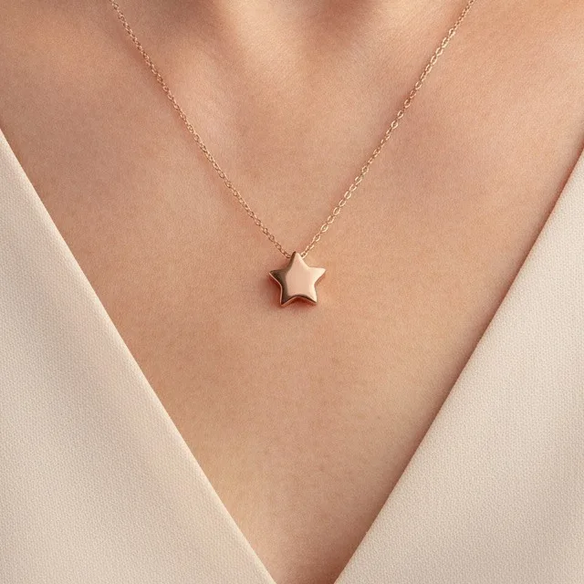 Petite Star Pendant Necklace