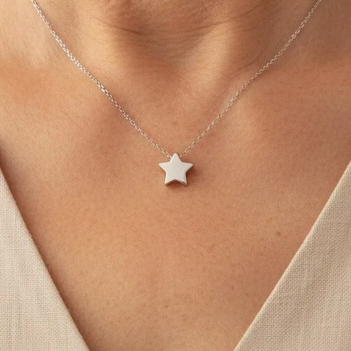 Petite Star Pendant Necklace