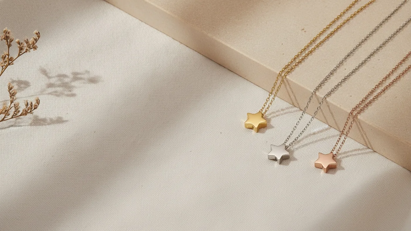 Petite Star Pendant Necklace