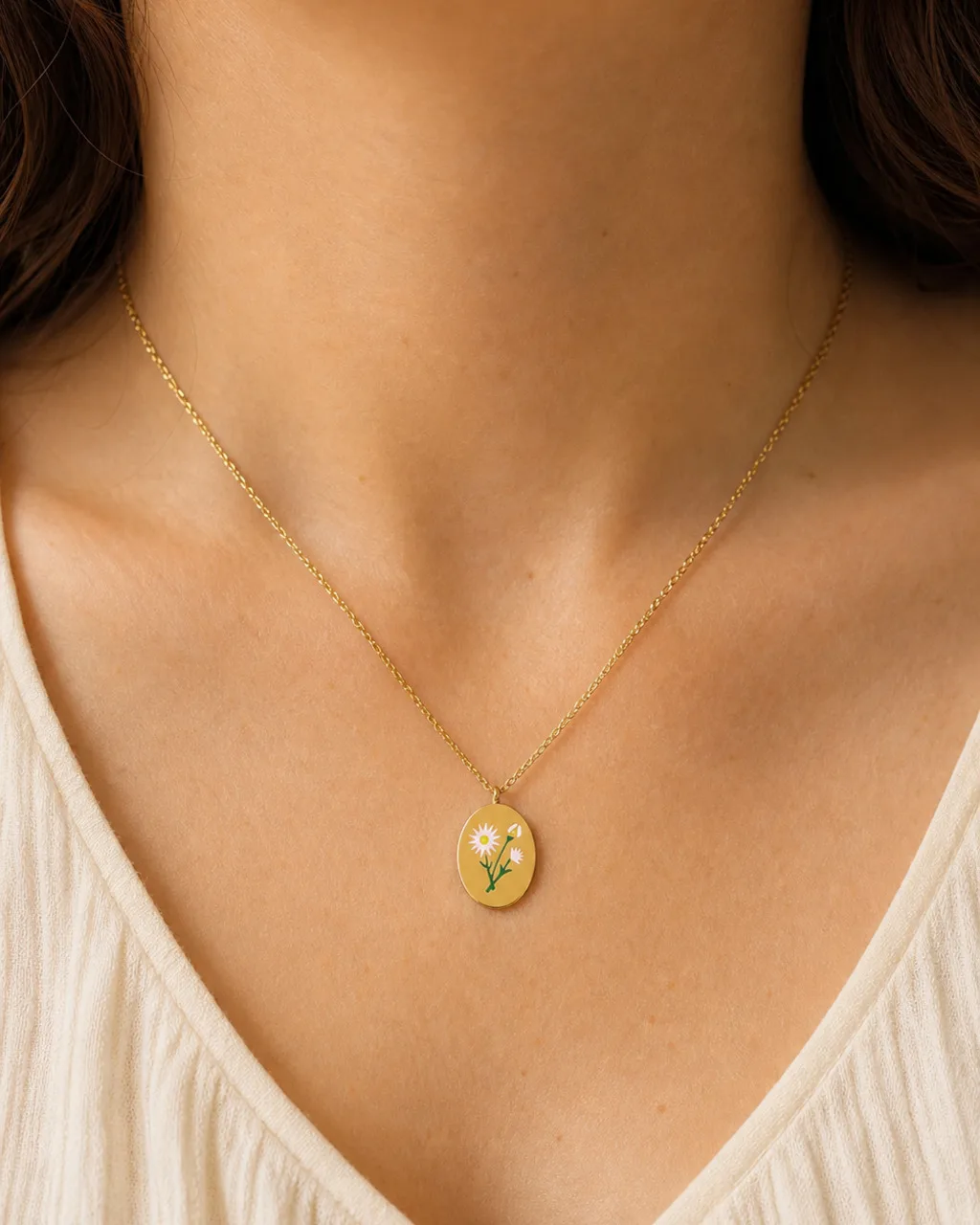 Twelve Blooms Pendant Necklace