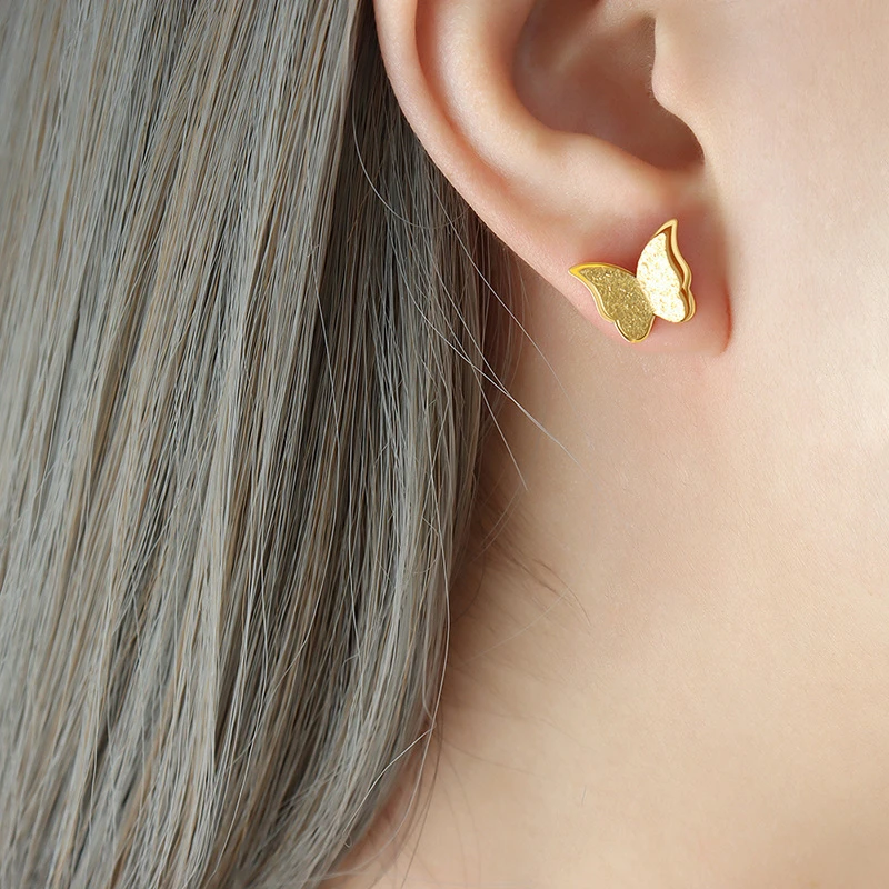 Butterfly Bloom Jewelry Set - Gold