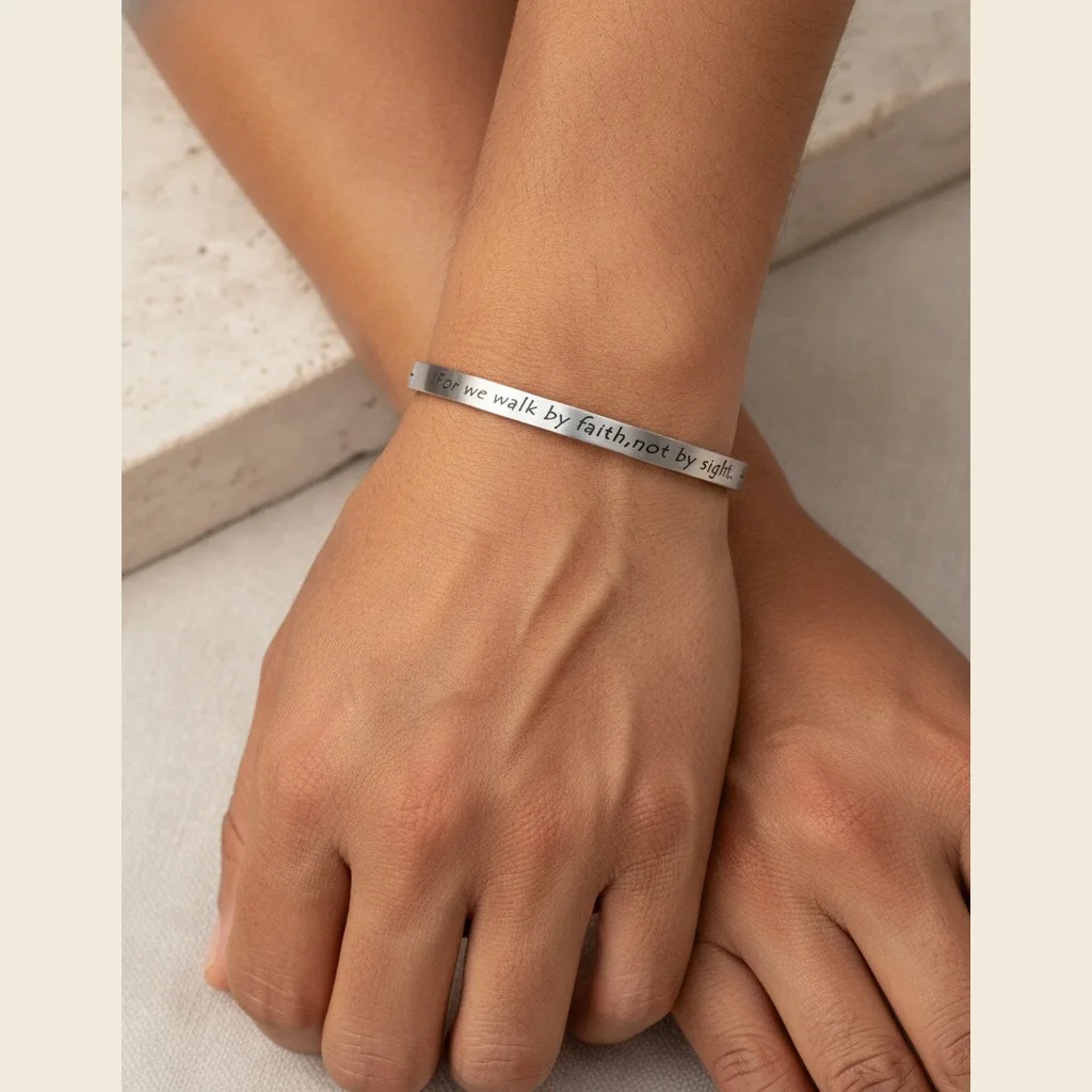 Scripture Keepsake Cuff