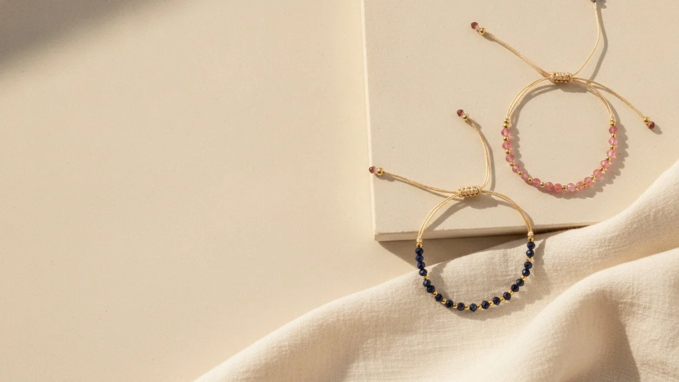 Birthstone Promise Bracelet