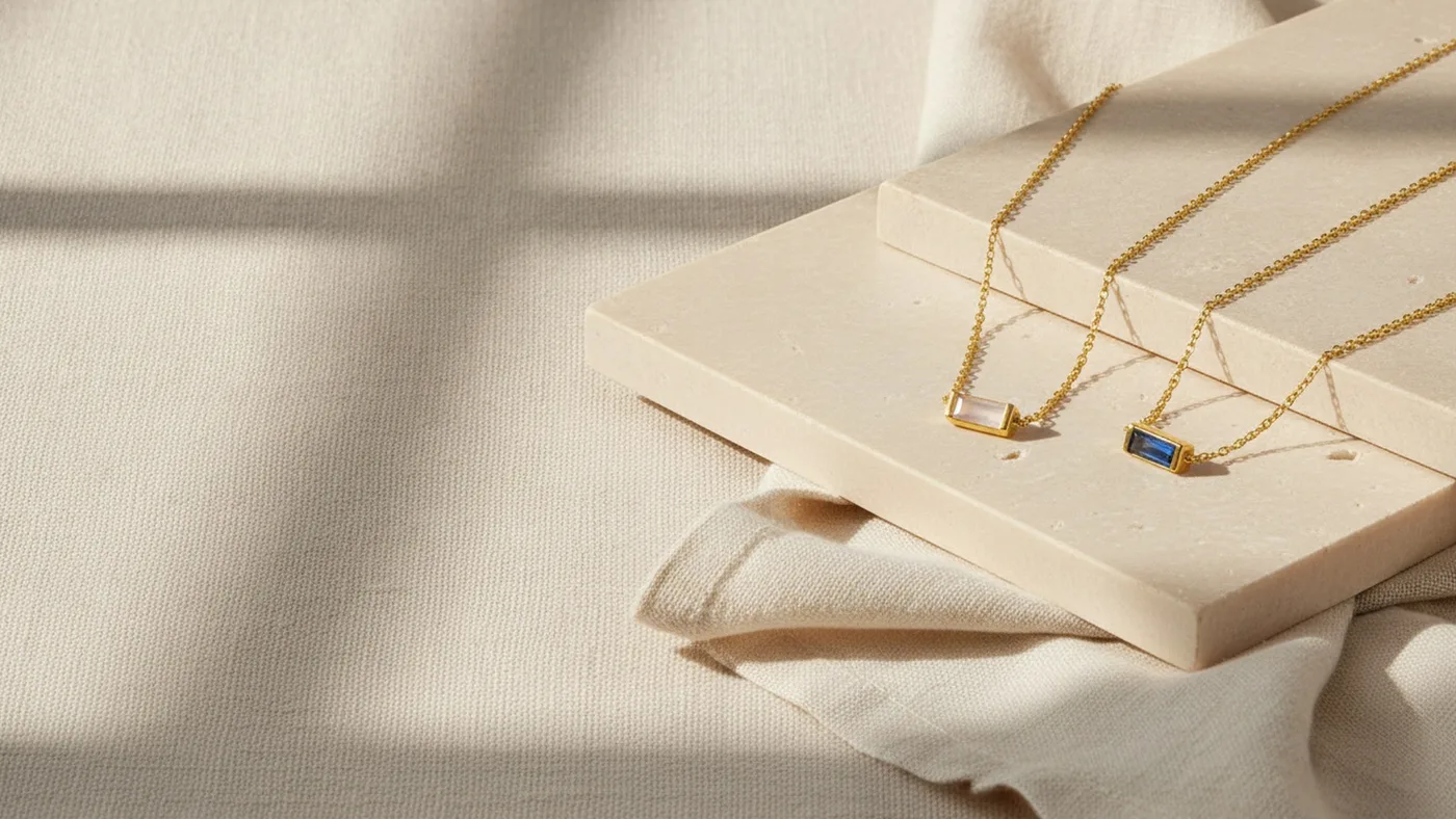 Birthstone Keepsake Necklace