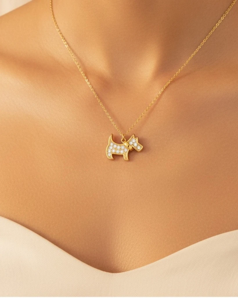 Little Paws and Bones Necklace