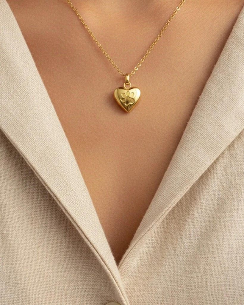 Pawprint Memory Necklace