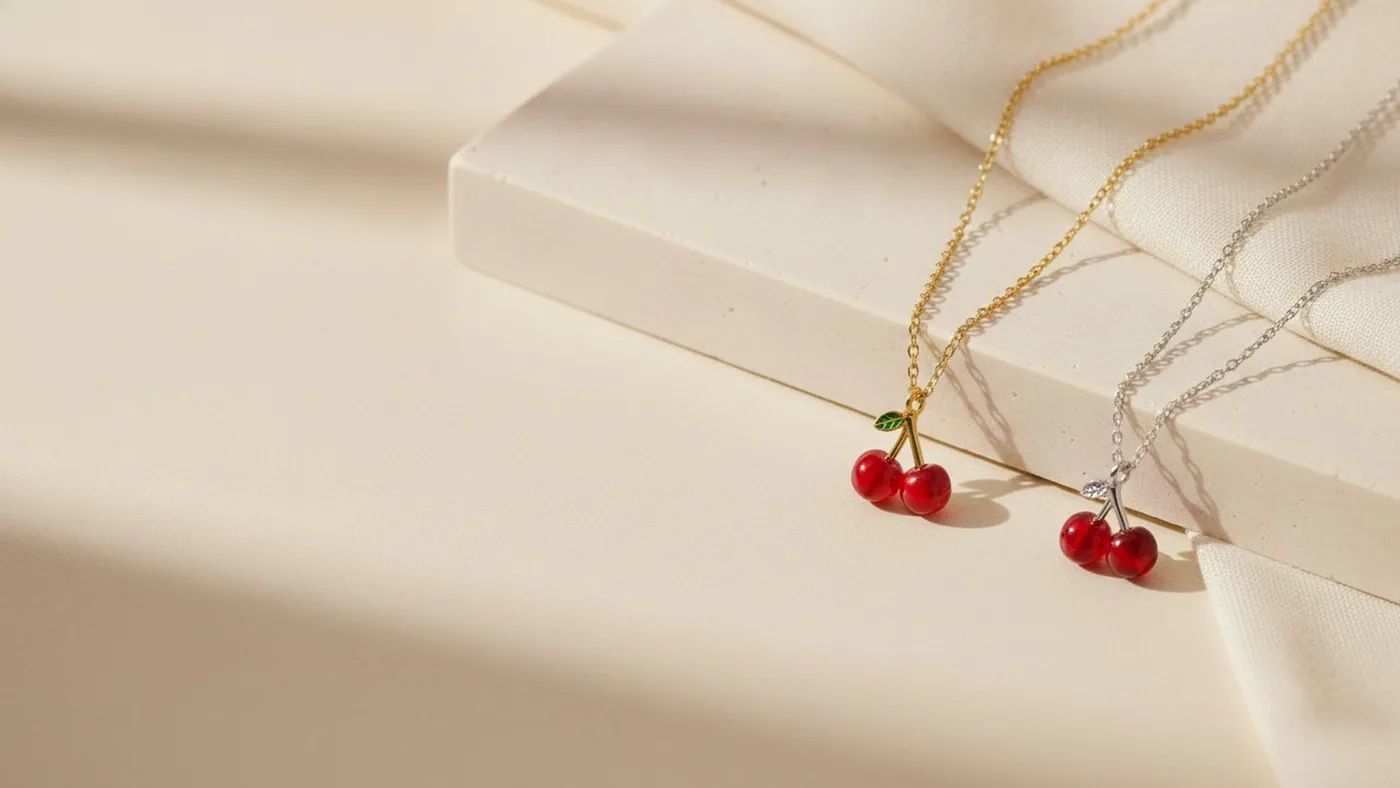 Cherry Kiss Necklace