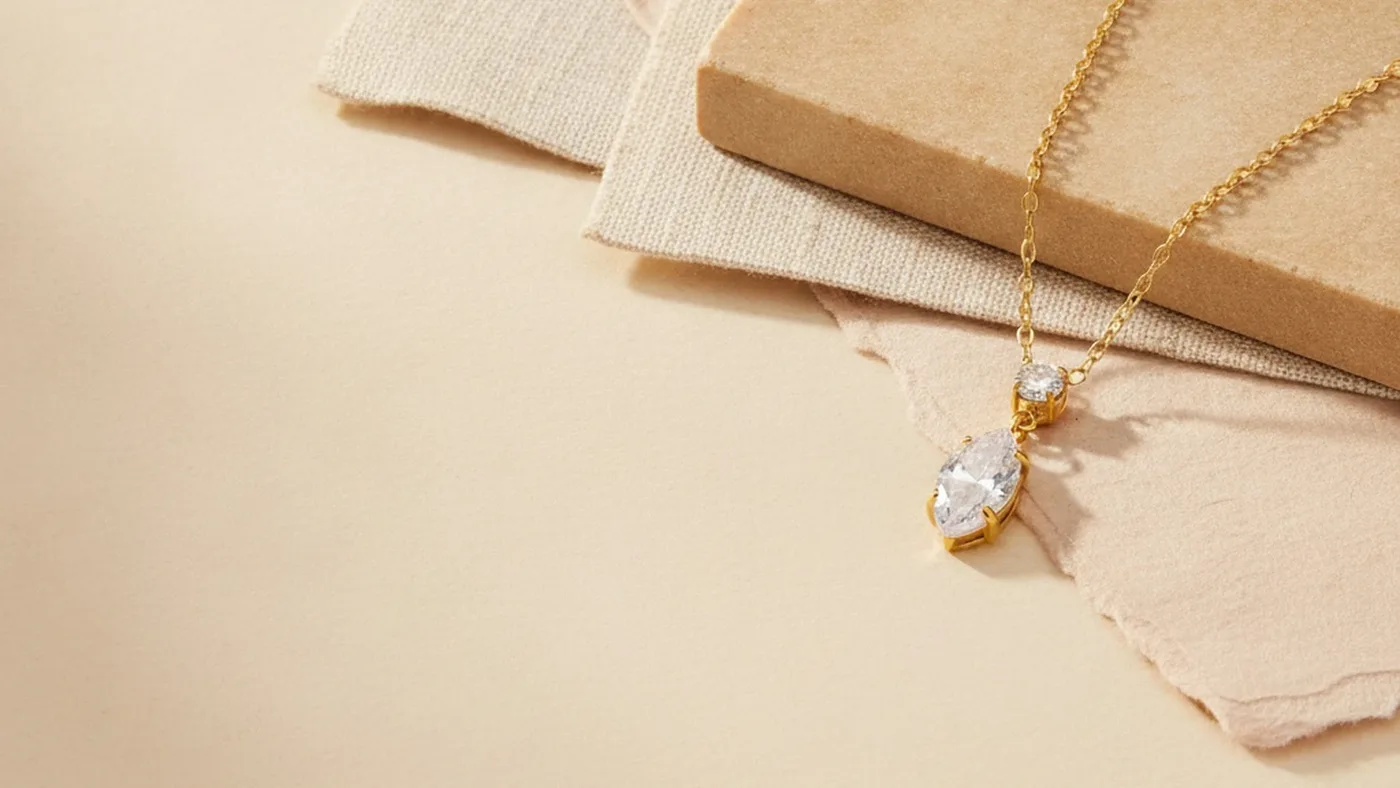 Marquise Glow Necklace