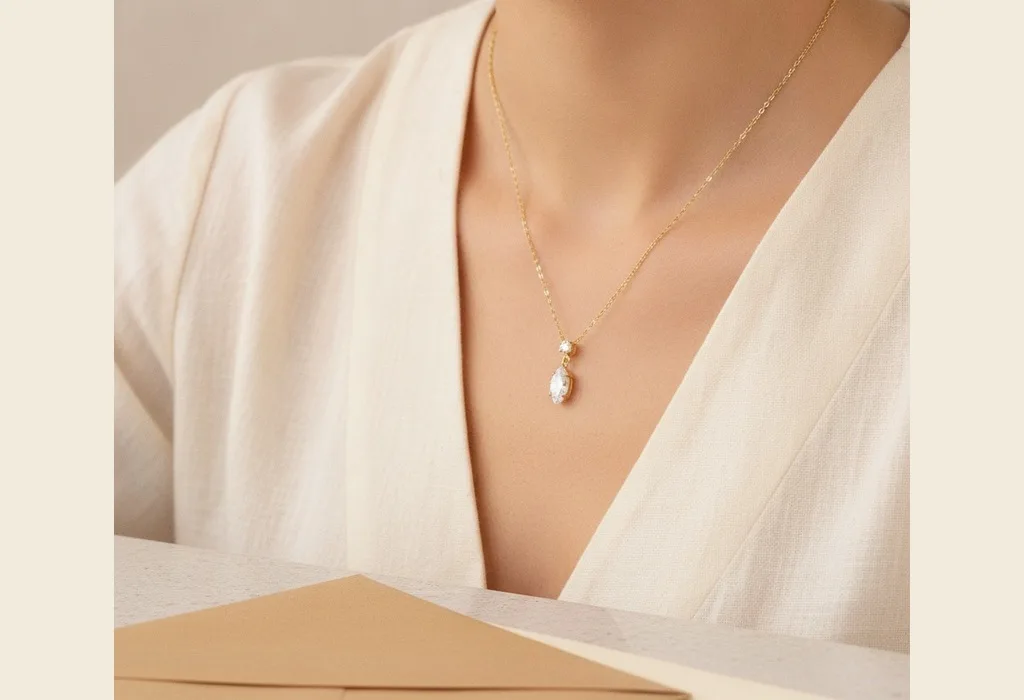 Marquise Glow Necklace