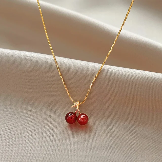 The Cherry Charm Necklace